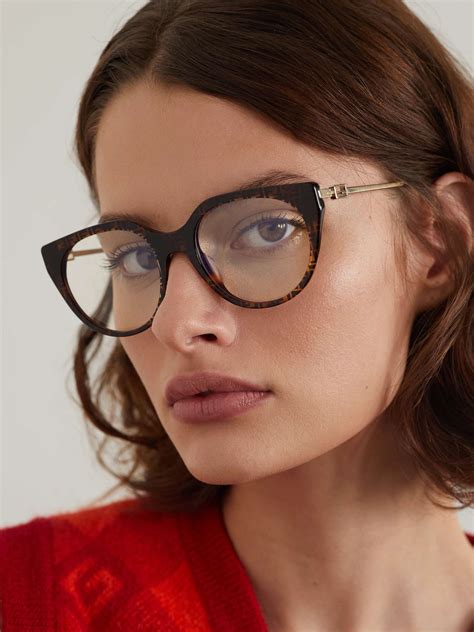 fendi gold cat eye glasses|Fendi sunglasses frames cat eye.